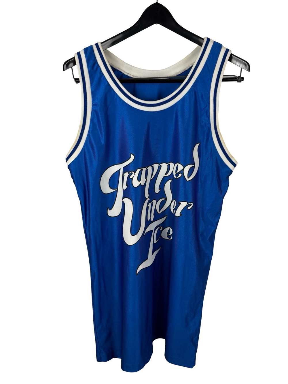 Vintage 2000s Trapped Under Ice Rock Band Promo Basketball Jersey Size L